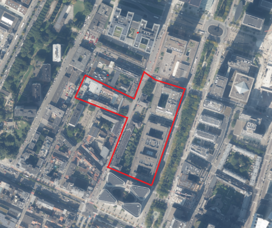 Perimètre du PPAS « Emile Jacqmain »